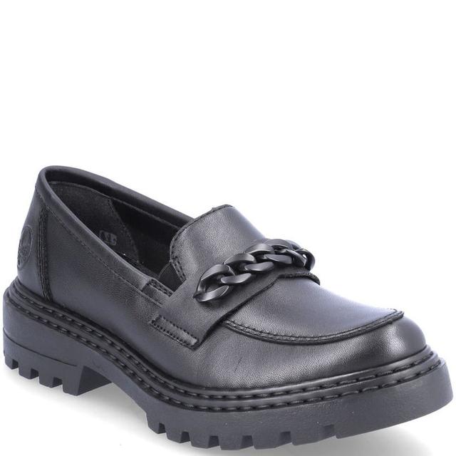 Loaferiai moterims, Juoda, LOAFERS