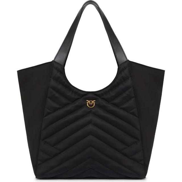 Pirkinių krepšys moterims, Juoda, Tote bag