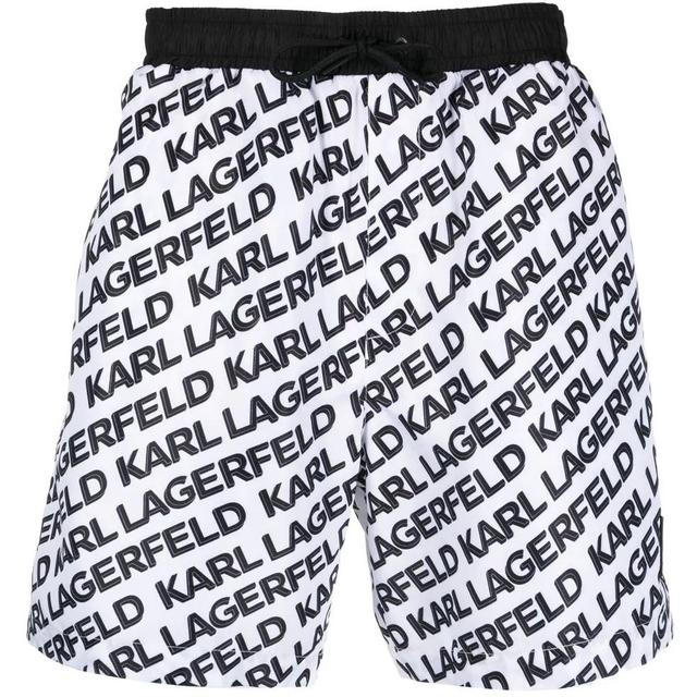 Apatinė kostiumėlio dalis vyrams, Balta, Diagonal aop med boardshorts