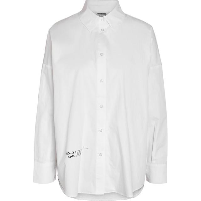 Marškiniai ilgomis rankovėmis moterims, Balta, Freja