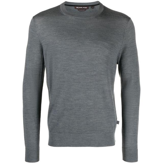 Megztinis vyrams, Mėlyna, Core merino crew