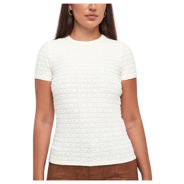 Palaidinės moterims, Smėlio, Logo jacquard sl cre