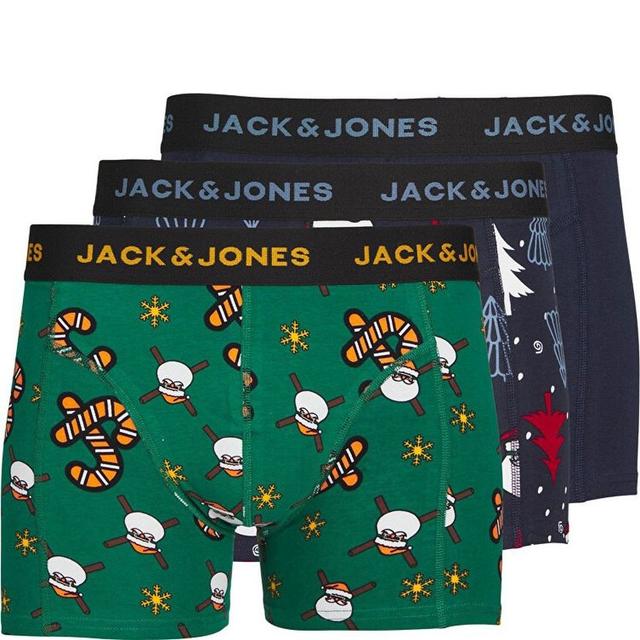 Apatinė kostiumėlio dalis vyrams, Mėlyna, JACSWEET SANTA TRUNKS