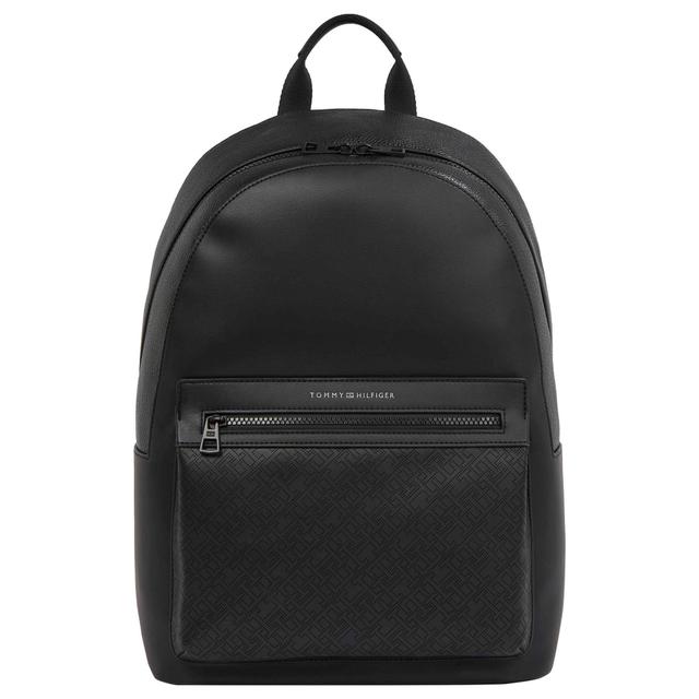 Kuprinė vyrams, Juoda, TH monogram backpack