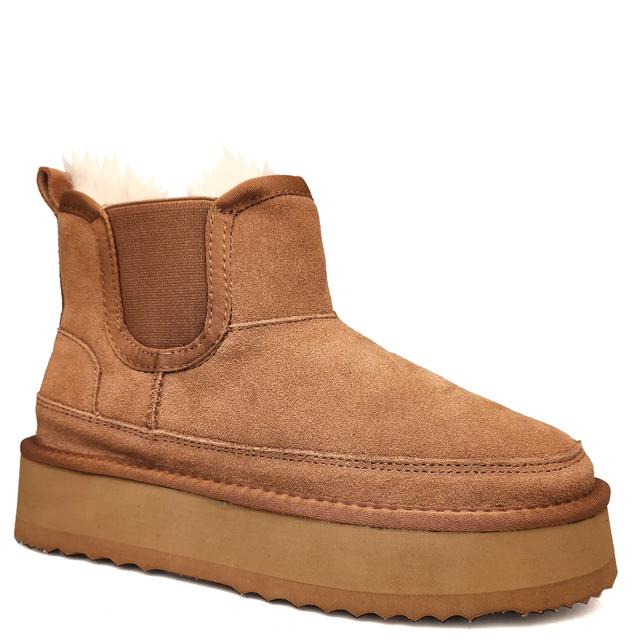 Pašiltinti auliniai moterims, Ruda, warm boots, LAC6563-20245CHE