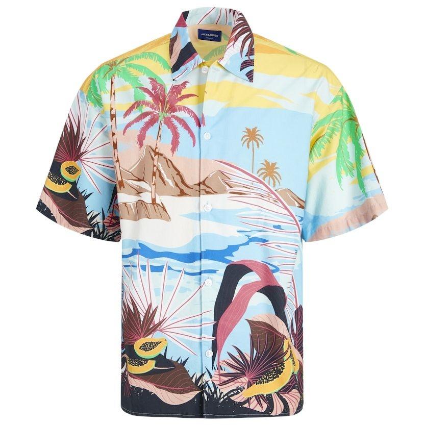 Marškiniai vyrams, Mėlyna, JORBELMONT AOP