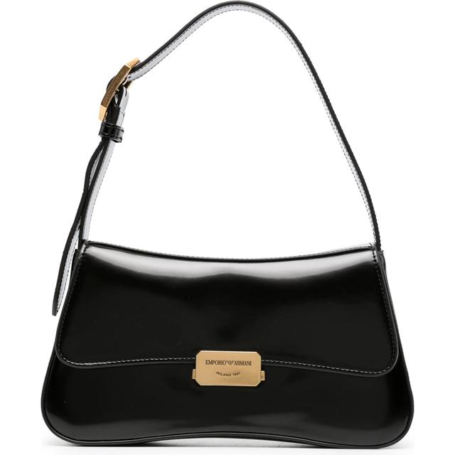 Rankinė per petį moterims, Juoda, Shoulder bag