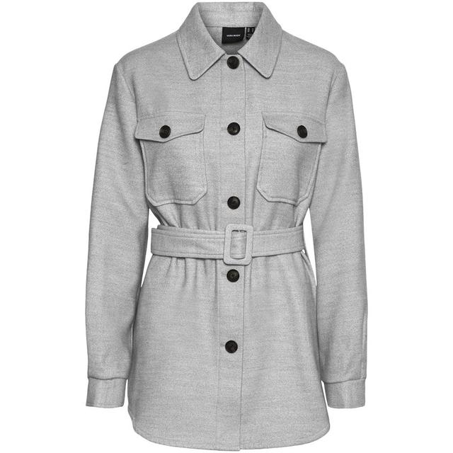 Megztinis moterims, Pilka, VMCALAUTILITY JACKET