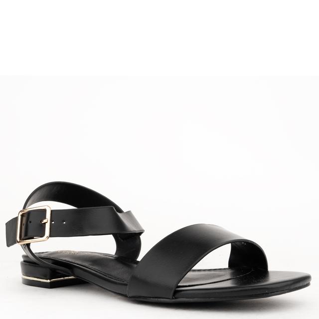 Basutės moterims, Juoda, Sandals