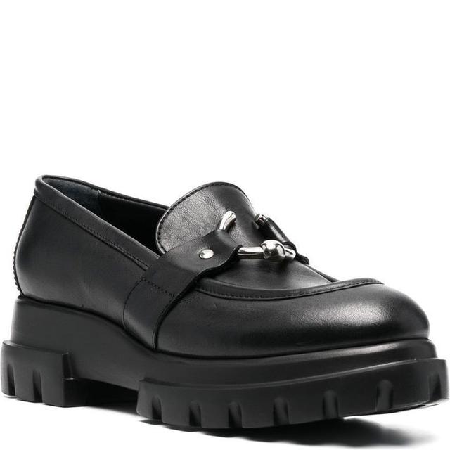 Loaferiai moterims, Juoda, MONIQUE loafers