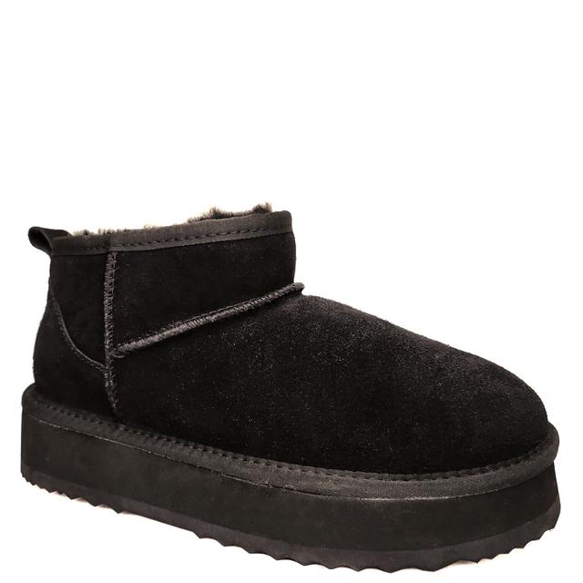 Pašiltinti auliniai moterims, Juoda, warm boots POP, La conte