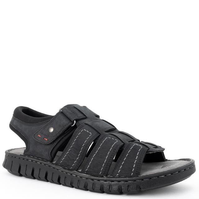 Basutės vyrams, Juoda, Sandals