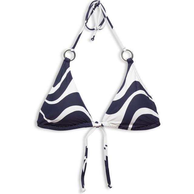 Viršutinė kostiumėlio dalis moterims, Mėlyna, wave beach bikini top