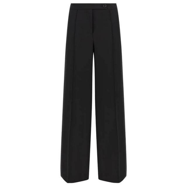 Kelnės moterims, Juoda, Placida trousers, pin106140a30c-z99