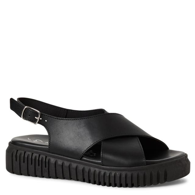 Basutės moterims, Juoda, Sandals