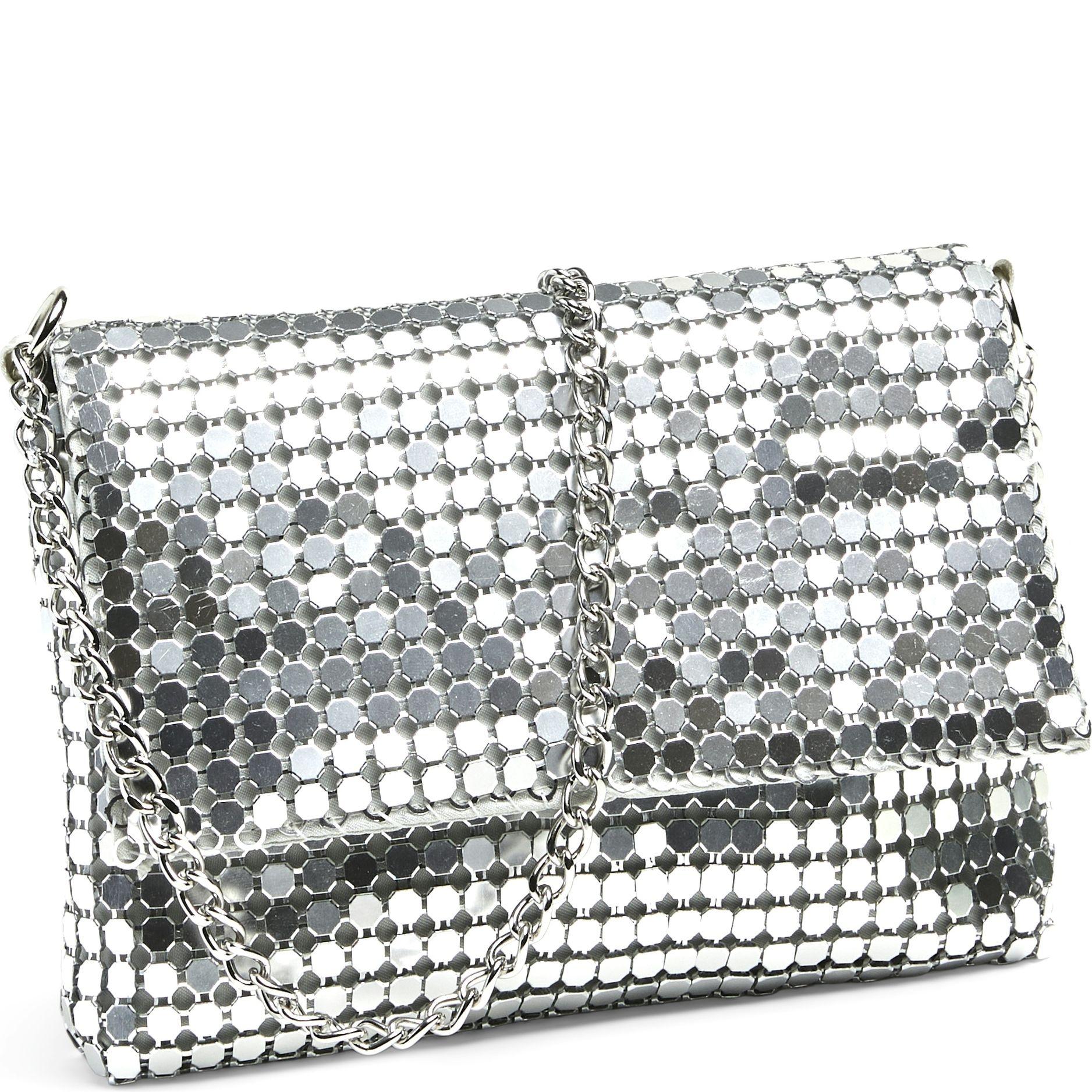 Rankinė, krepšys moterims, Sidabrinė, PCSMILLA METAL C