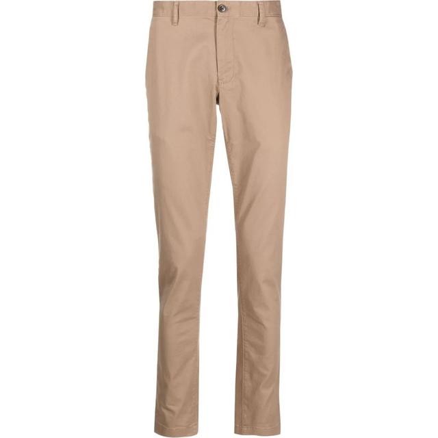Laisvalaikio kelnės vyrams, Žalia, Skinny cotton chino