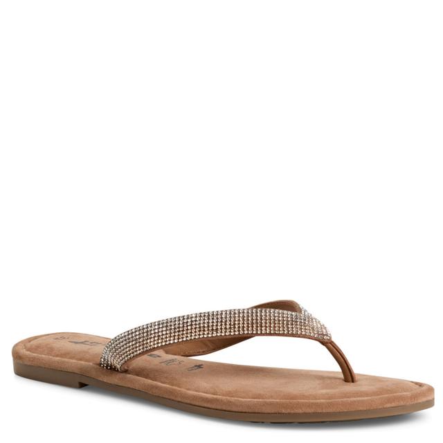 Pliažo šlepetės per pirštą moterims, Rožinė, Flip-flops