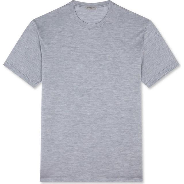 Marškinėliai trump. rankovėmis vyrams, Pilka, silk t-shirt