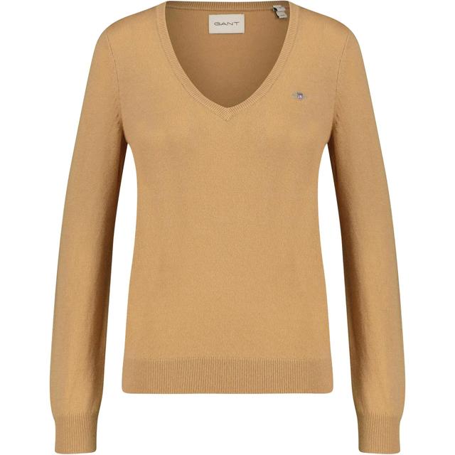 Megztinis moterims, Žalia, EXTRAFINE V-NECK