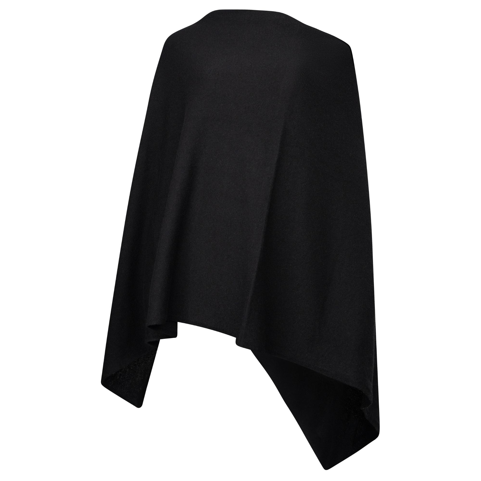 Pončas moterims, Juoda, Ponchos