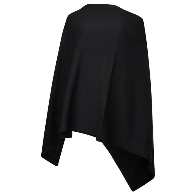 Pončas moterims, Juoda, Ponchos