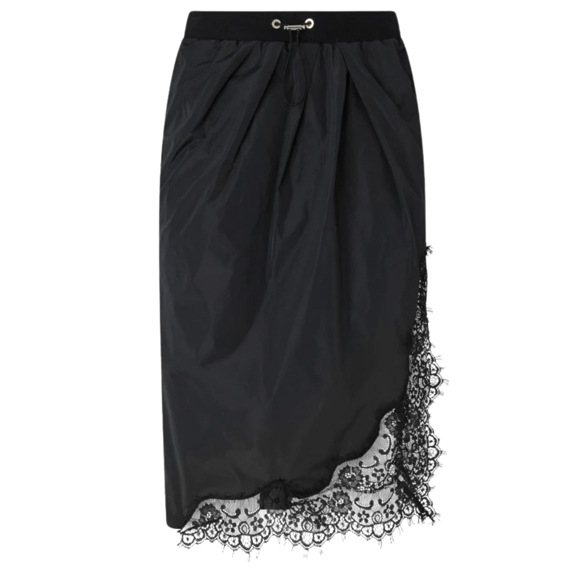 Midi sijonas moterims, Juoda, Cipriana skirt