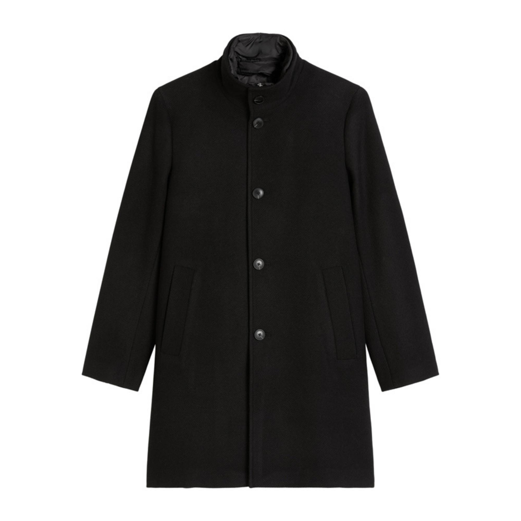 Paltas vyrams, Juoda, 529028871044 Coats