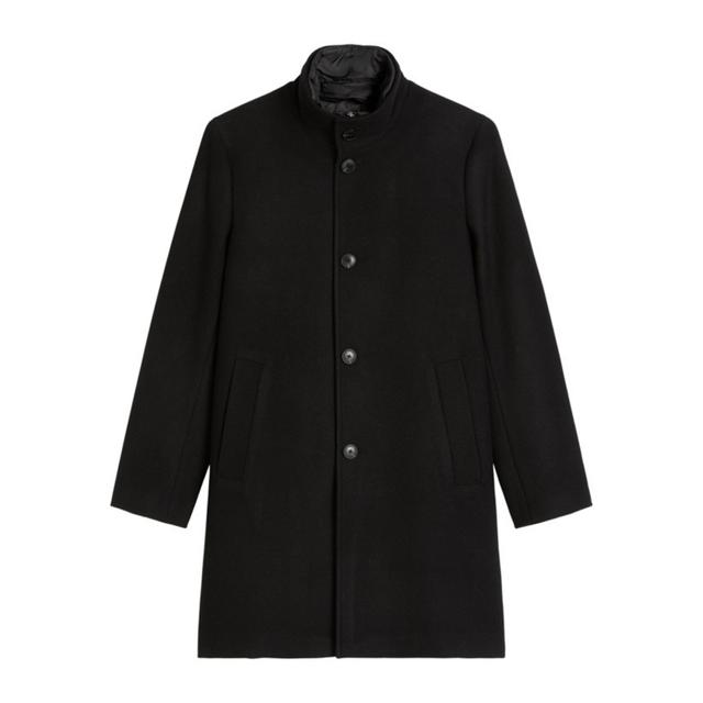 Paltas vyrams, Juoda, 529028871044 Coats