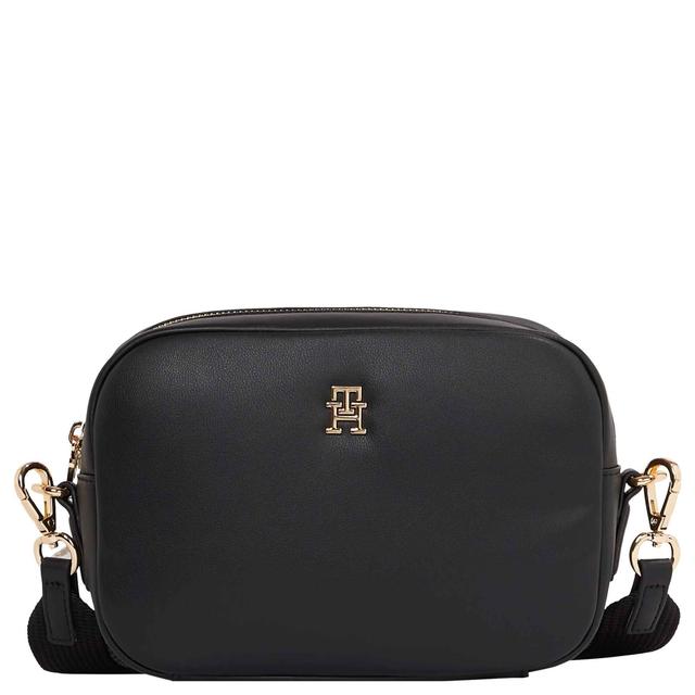 Rankinė per petį moterims, Juoda, popette soft camera bag