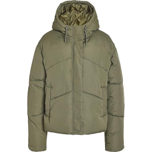 Pūkinė striukė moterims, Chaki, Tenna short jacket