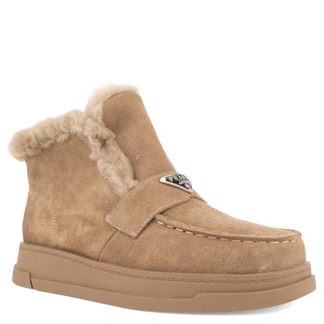 Pašiltinti aulinukai moterims, Ruda, Wm booties