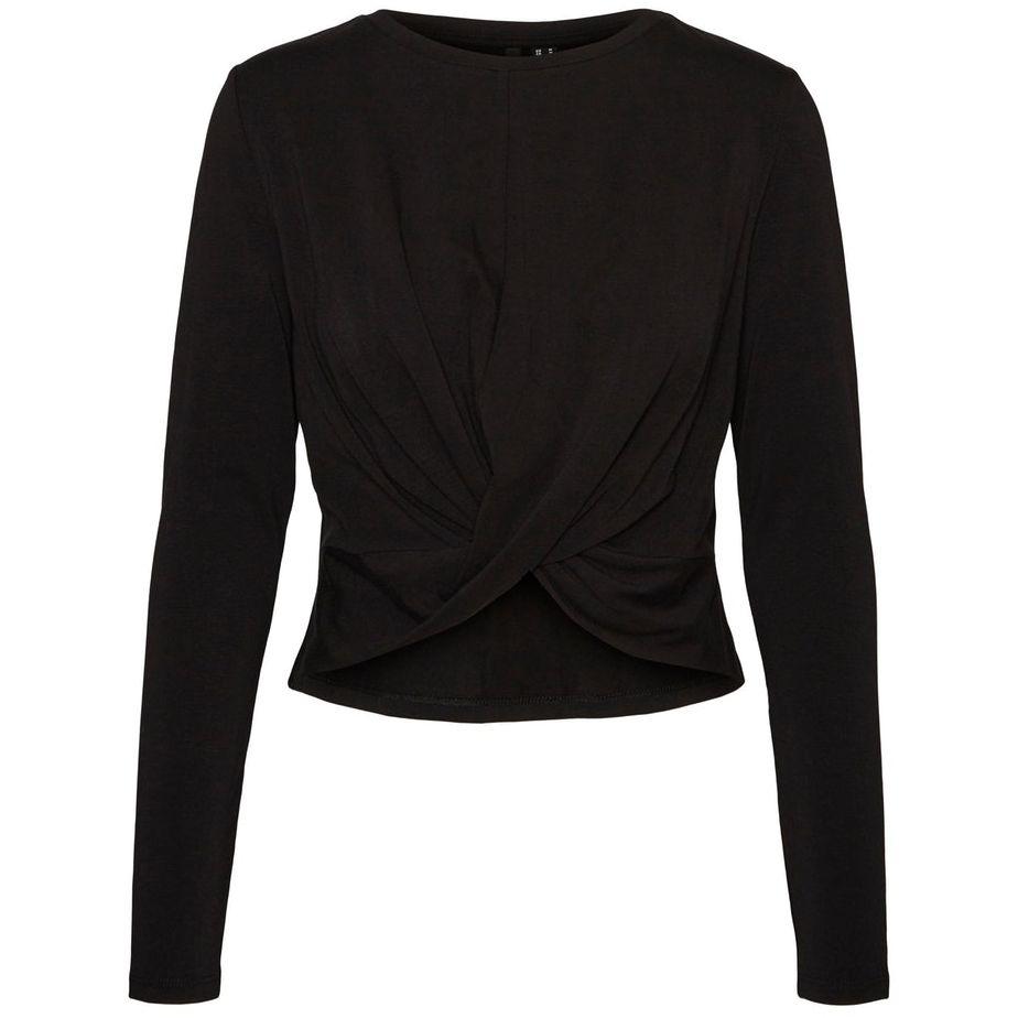 Palaidinės moterims, Juoda, VMMIRANDA L/S KNOT TO