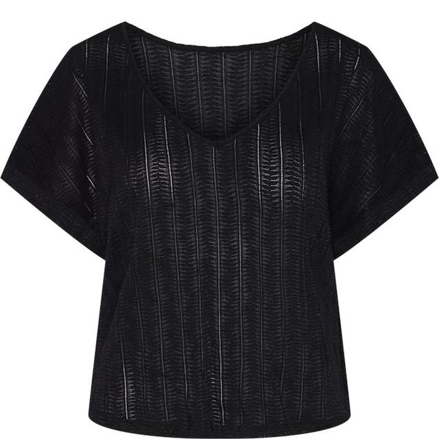 Marškinėliai moterims, Juoda, Pcafie t-shirts