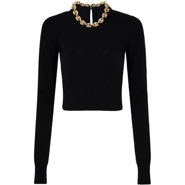 Megztinis moterims, Juoda, Sweater