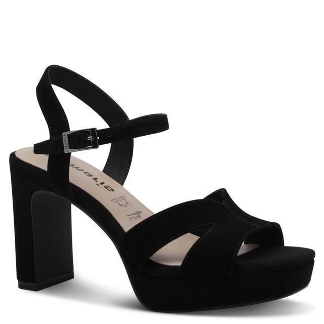 Basutės moterims, Juoda, Sandals