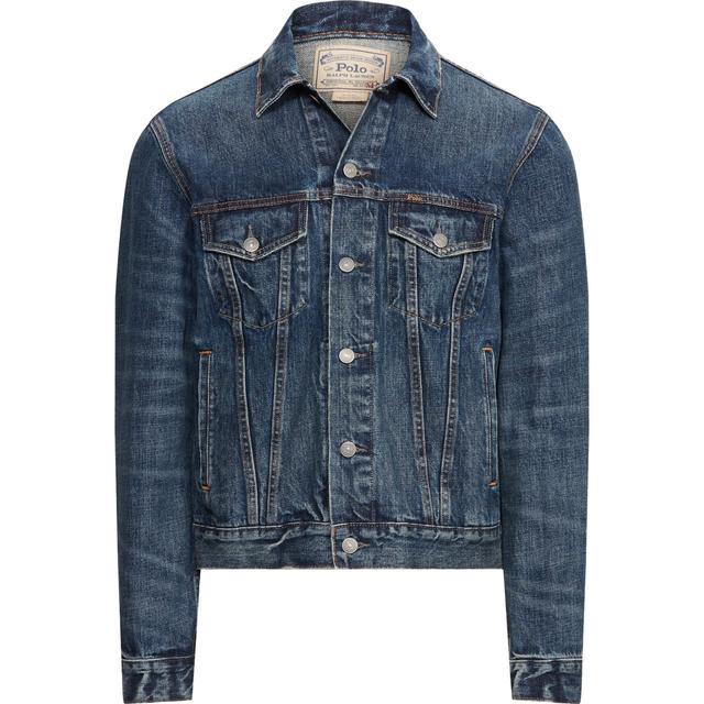 Džinsinis švarkas vyrams, Mėlyna, Icon trucker denim jacket