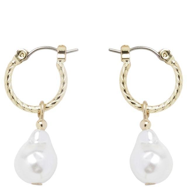 Auskarai moterims, Auksinė, PCJUSTINE OCT EARRIN