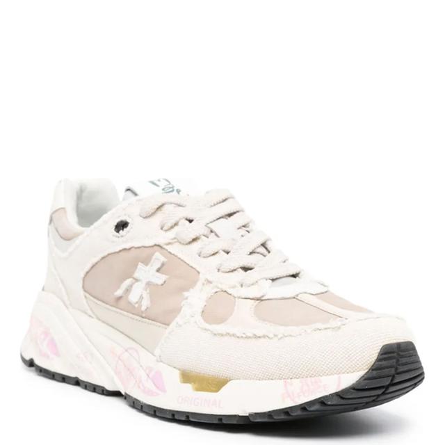 Laisvalaikio bateliai moterims, Smėlio, sneakers