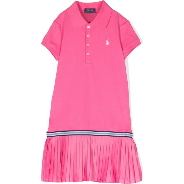 Midi suknelė mergaitėms, Rožinė, Short sleeve day dress (2-6x)