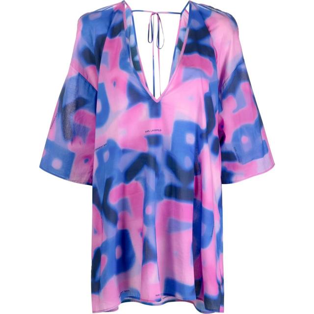 Pončas moterims, Marga, Multicolour print kaftan