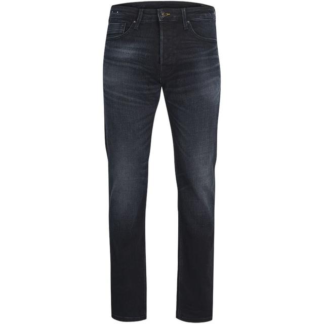 Slim džinsai vyrams, Juoda, JJIMIKE JJWOOD JJ 781