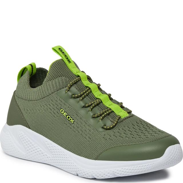 Laisvalaikio bateliai berniukams, Žalia, Sprintye sneakers