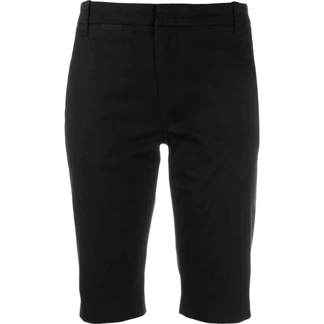 Šortai moterims, Juoda, Coin pocket bermuda