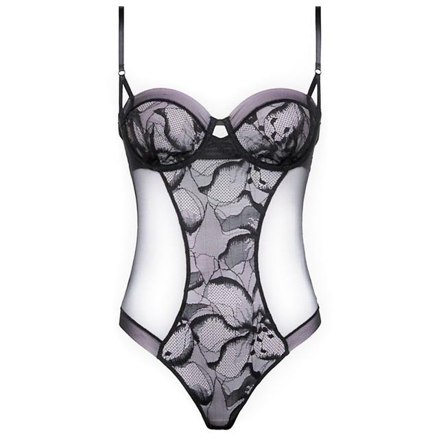 Bodis moterims, Juoda, Bodysuit