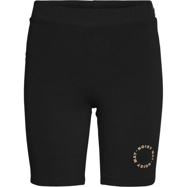 Šortai moterims, Juoda, NMKERRY HW LOGO SHORT