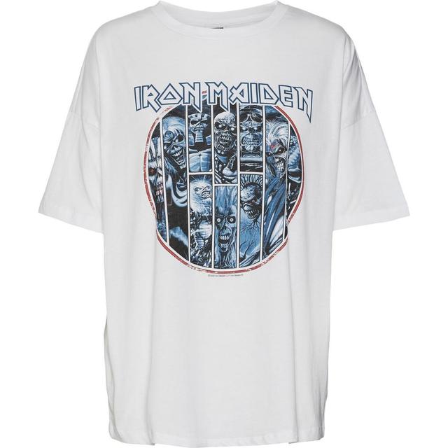 Marškinėliai moterims, Balta, NMIDA S/S IRON MAIDEN