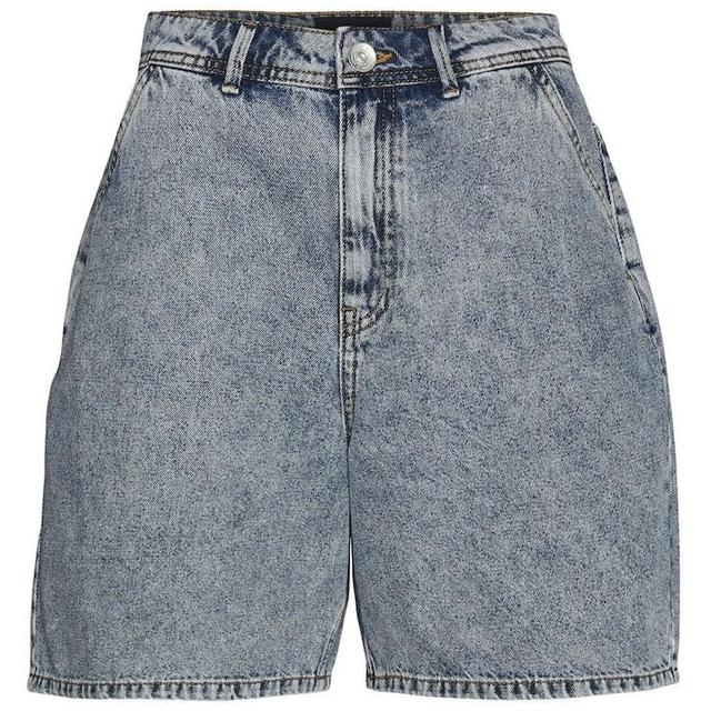 Šortai moterims, Mėlyna, NMSELLA HW SLOUCHY DN