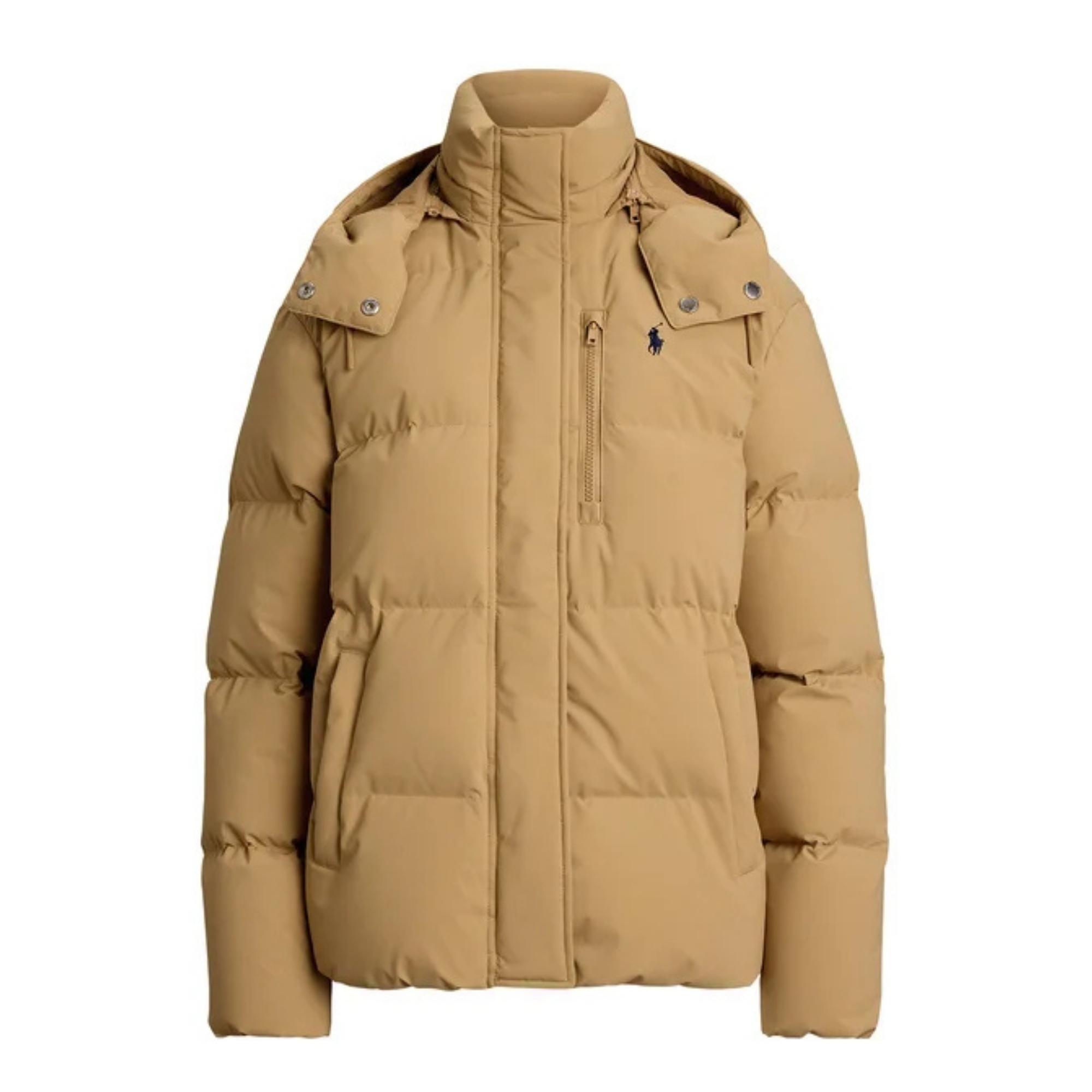 Pūkinis paltas moterims, Ruda, Puffer coat