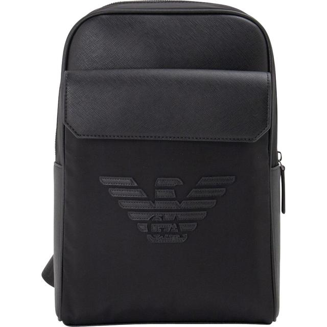 Rankinė per petį vyrams, Juoda, Shoulder bag